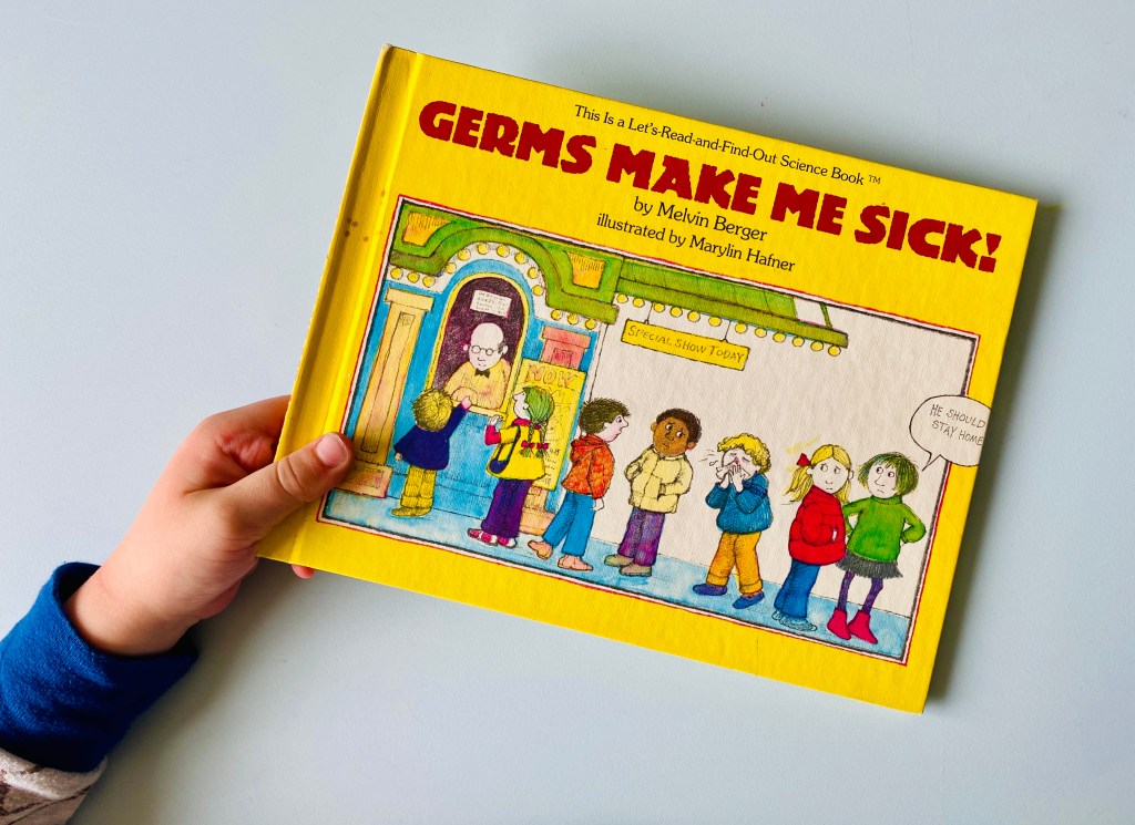 Germs Make Me Sick book - all about germs for kids