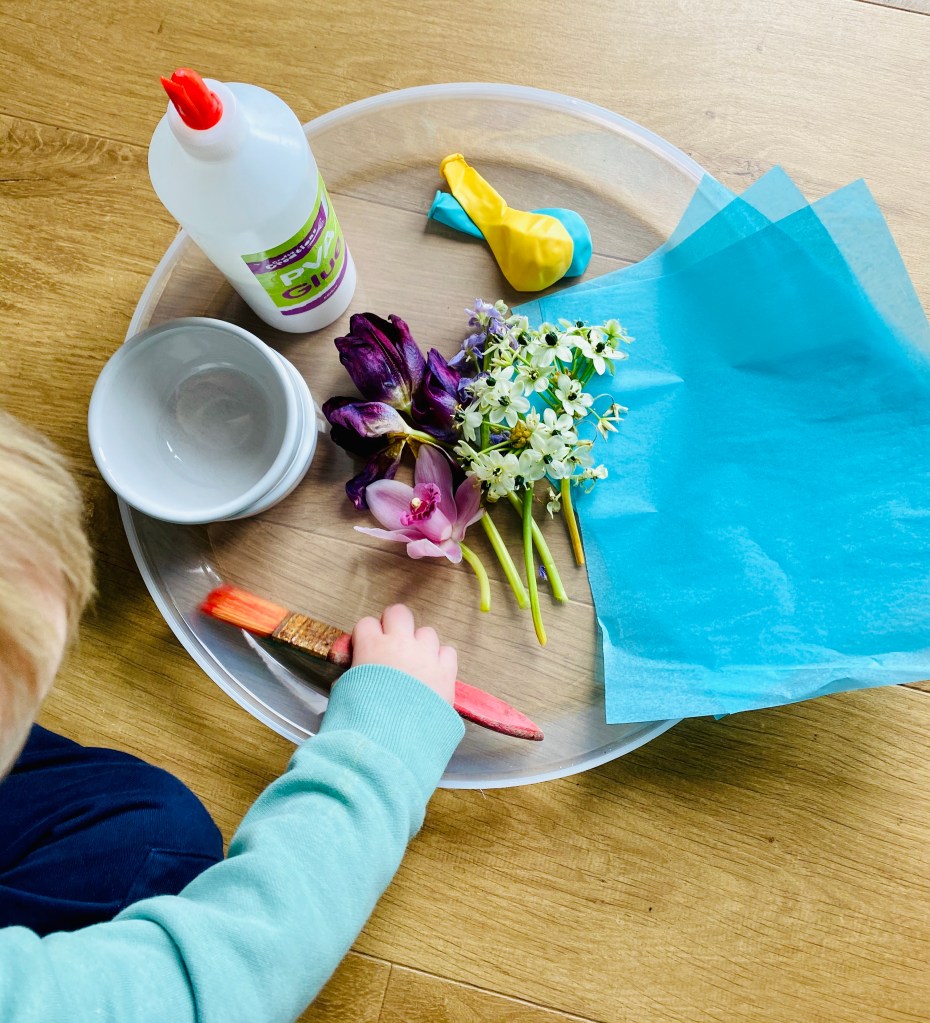 Resources for a hommade spring flower lantern